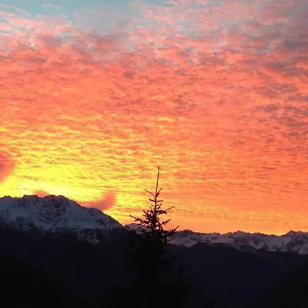 샬레 Magic Ski-in-and-out Above Verbier *
