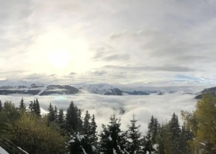 Magic Ski-in-and-out Above Verbier Dağ evi Bagnes